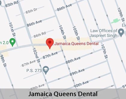 Map image for Invisalign Dentist in Richmond Hill, NY